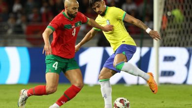 مباراة البرازيل والمغرب