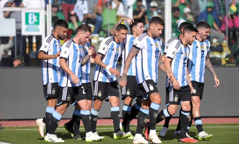 منتخب الأرجنتين - منتخب بوليفيا