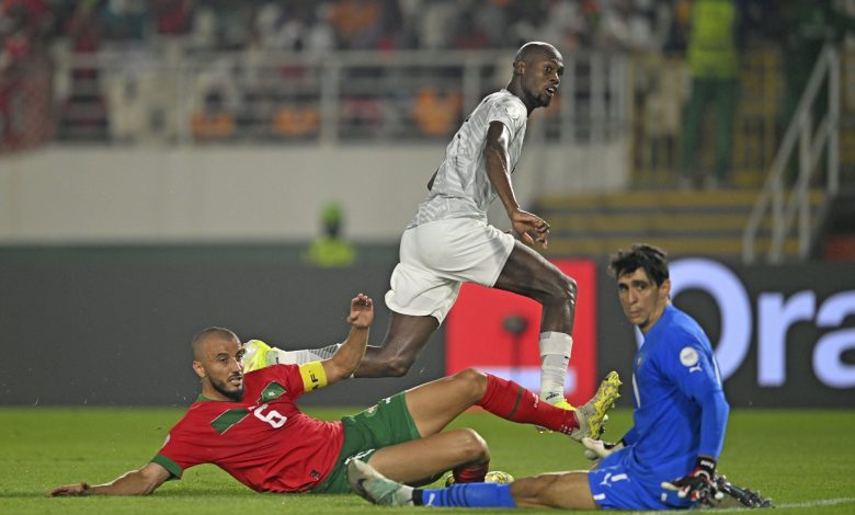 منتخب المغرب ضد جنوب أفريقيا - كأس أمم أفريقيا 2023