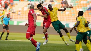 جنوب أفريقيا وتونس في كأس أمم أفريقيا