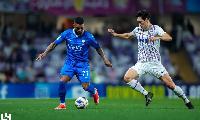 الهلال السعودي ضد العين الإماراتي في دوري أبطال آسيا